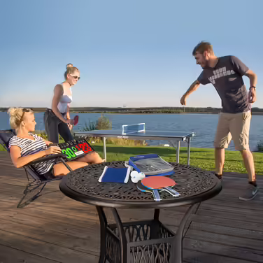 Relaxdays Table Tennis Set with Net