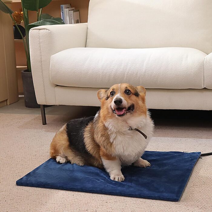 Електричний килимок для тварин Pecute - зігріваючий килимок для собак та котів, 40x50 см
