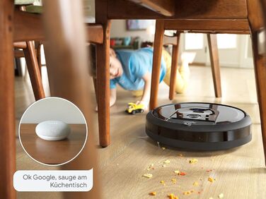 Робот-пилосос iRobot Roomba i7+ з автоматичною станцією самоочищення, картографією та PrecisionVision Navigation