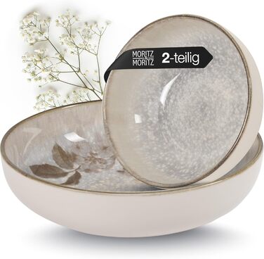 Набір посуду Moritz & Moritz BLOSSOM для 6 осіб (24 шт.) - Сучасний сервіз з іграшковим дизайном, легко миється. Включає тарілки, чашки, миски та сервіровочні тарілки (2 шт.)