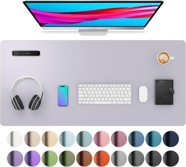 Підкладка під клавіатуру та мишу Aothia, 91x43 см, Lavendel Rauchig (димний лаванда)