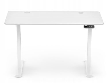 Електричний стіл з регулюванням висоти Hell's Chair White, 120x60 см