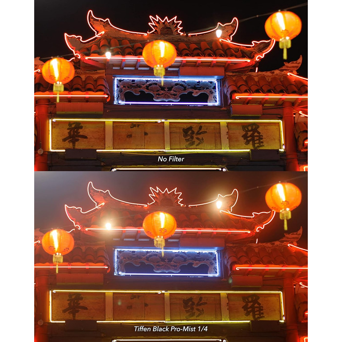 Фільтр Tiffen 49MM Black Pro-Mist 1/8 - для фото- та відеозйомки