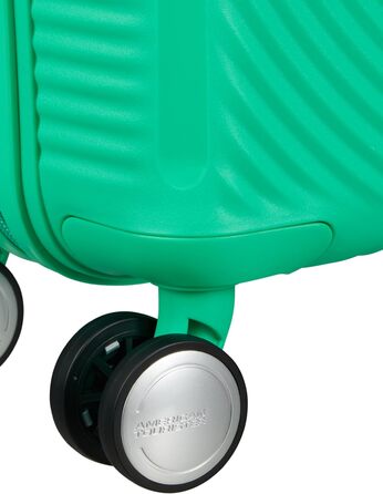 Чемодан American Tourister Hartschalenkoffer 77 см, Trolley з 4 колесами, TSA-замок, розширюваний, легкий, 97/110 л, чорний (Bass Black)