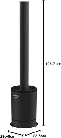 Вентилятор, обігрівач, очищувач повітря Cecotec TotalPure Connected MAX: 2000W, 14 швидкостей, Wi-Fi, пульт, LED-дисплей