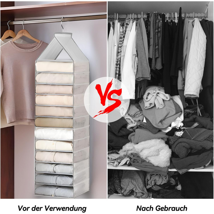 Чохли для одягу, 2 шт. (110x60x25 см), дихаючі сумки для одягу на блискавці, сірий колір