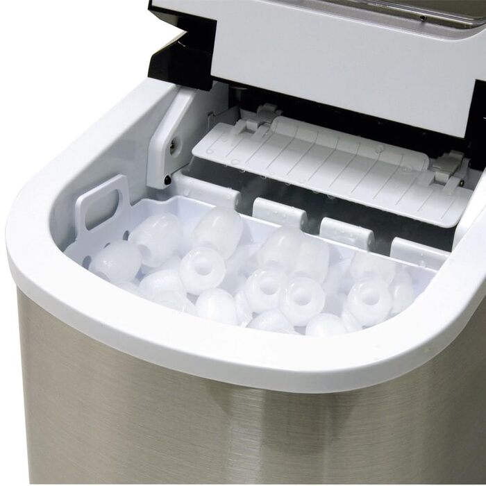 Машина для приготування льоду IceMaster Pro з нержавіючої сталі, 2.2 літри, 90 Вт