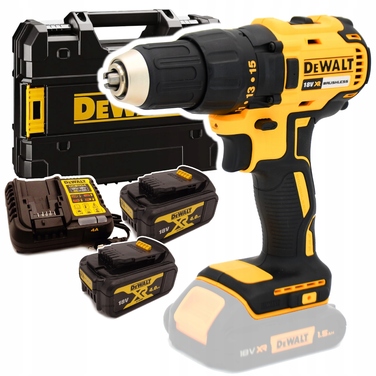 Акумуляторний дриль-шурупокрут DeWalt DCD777N 18V XR, 65Нм, патрон 13мм