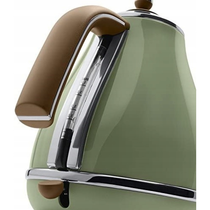Електричний чайник De'Longhi KBOV 2001.GR, 2000 Вт, 1,7 л, зелений