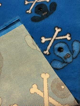 Лежанка для собак Elropet Premium 30mm: антиковзаюча, для маленьких та великих собак, Vet Bed, розміри S (80x50 см), колір блакитний