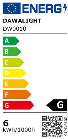 Набір з 2 LED-стінних світильників Dawalight для вулиці, IP65, 2x6W, 3000K, тепле світло, темно-сірий, пластик