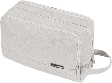 Чоловічий дорожній косметичний набір Wandf - органайзер для туалетних речей (Джинс, Бежевий)