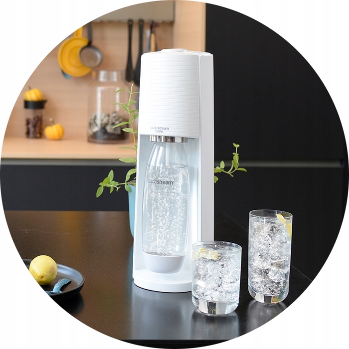 Сифонізатор для води SodaStream Terra з пляшкою та 2 газовими балонами
