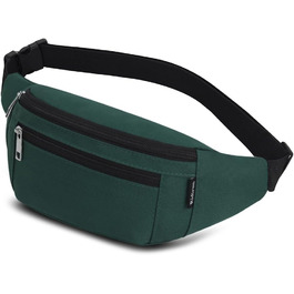 Чоловіча та жіноча поясна сумка на пояс, бананка, водонепроникна, для спорту, подорожей, кемпінгу, фітнесу, велосипеда, Olive