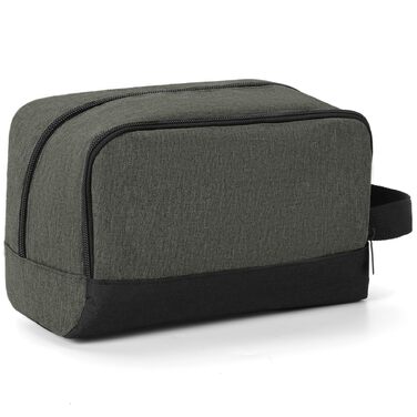 Чоловічий дорожній набір Elviros: органайзер для туалетних аксесуарів, косметичка для подорожей (зелений)