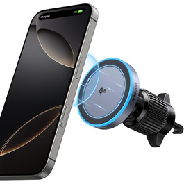 Автотримач для телефону UGREEN з MagSafe та зарядкою 15W (1M кабель) - сумісний з iPhone 17/17 Pro/17 Pro Max/16/15/14/13