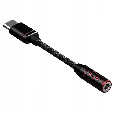 USB-C ЦАП та підсилювач для навушників FiiO x Jade Audio Jiezi A (3.5 мм), Black Red