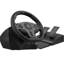 PXN V900 ігровий кермо для ПК з педалями, 270/900° кут повороту, вібрація, сумісність з PC, PS4, PS3, Xbox, Switch