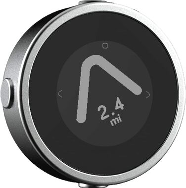 GPS-навігатор для мотоцикла BEELINE, водонепроникний, з кріпленням на кермо, світова навігація, до 30 годин автономної роботи, USB-заряджання, сумісний з рукавичками, сріблястий