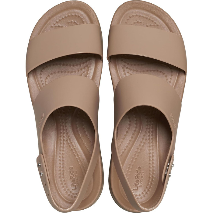 Crocs Brooklyn Wedge Sandal Latte Mushroom 38/39 EU - Стильні босоніжки на танкетці