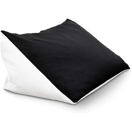 Крісло-мішок для читання Bookworm Lesekissen: ергономічна подушка-підголовник з мікроперлинками для комфортного читання та відпочинку