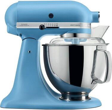 Кухонний комбайн KitchenAid Artisan з набором аксесуарів, 4.8 л, блакитний
