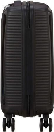 Чемодан American Tourister Hartschalenkoffer 77 см, великий, з 4 колесами, TSA-замок, розширюваний, легкий, 97/110 л, чорний (Bass Black)