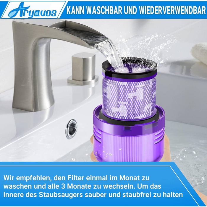 Фільтри для пилососів Dyson V15, V11, SV17, SV14, SV22 (2 шт.) - Запчастини