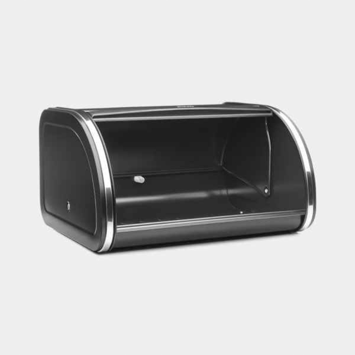 Контейнер для хліба Brabantia, односекційний, чорна сталь
