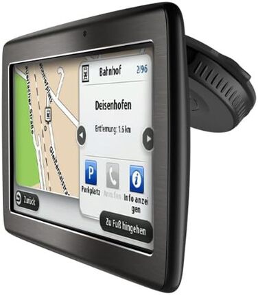 Навігатор TomTom Via 120 Central Europe з Bluetooth, TMC, голосовим керуванням, асистентом паркування, дисплеєм 4,3