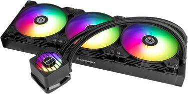 ENERMAX LIQMAXFLO 420 - Система водяного охолодження CPU з RGB підсвічуванням (LGA 1700, 1200, AM5, AM4)