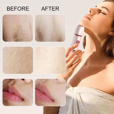 Електричний жіночий тример 3-в-1 для тіла, інтимної зони, IPX6 водонепроникний, для мокрого та сухого використання, тример/епілятор/бритва (Рожевий)