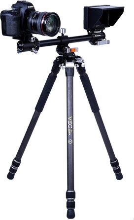 Карбоновий штатив Vanguard VEO 3+ 263CP з відкидною центральною колоною та 3-позиційною кульовою головкою для фото та відео