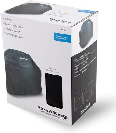 Чохол для гриля Broil King IMPERIAL 490 PRO, нержавіюча сталь, 5x5x5 см, аксесуари для гриля