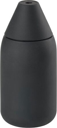 Zone Denmark Singles Dish Soap Dispenser Kitchen, Soap Dispenser, Dish Soap Dispenser, Easy to Refill & Easy Dosing, Ø 7 cm, Height 15 cm, Capacity 300 ml, Black