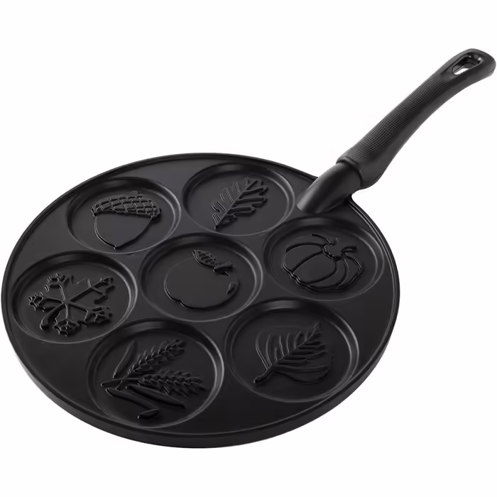 Nordic Ware Holiday Aluminum Pancake Pan 26.7 cm (Autumn Leaves Pancake)