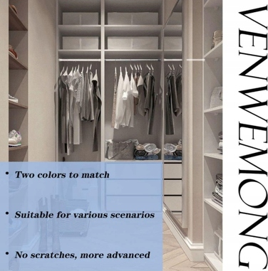 Телескопічна штора для ванної (карниз) 170-260 см, чорна сталь