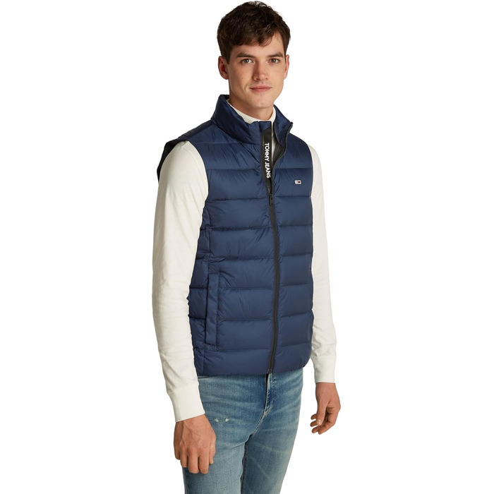 Жилет чоловічий Tommy Jeans Down Light L BLUE (Dark Night Navy)