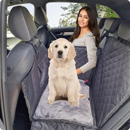 Автокрісло для собак 2GOODz з плюшевою підстилкою - безпечні ремені, водонепроникне та міцне