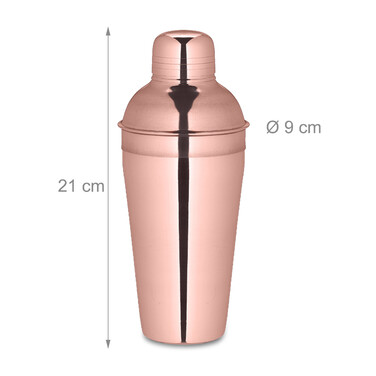 Relaxdays 5-Piece Cocktail Shaker Set