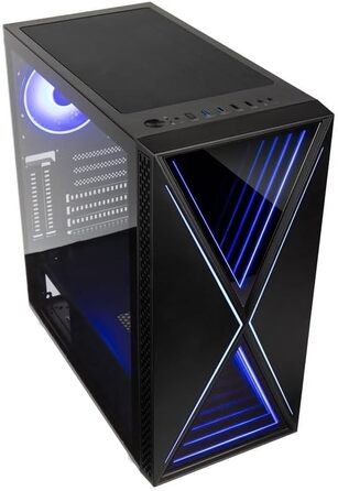 Корпус для ПК Kolink Void X ARGB Midi-Tower, чорний