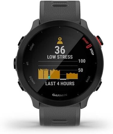 Garmin Forerunner 55 Monterra Grey - GPS-годинник для бігу та фітнесу, 010-02562-13