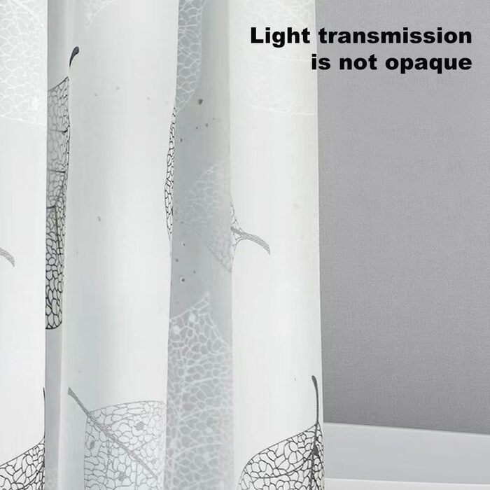 Шторка для душу Helweet, водонепроникна, 180 x 200 см, анти-пліснява