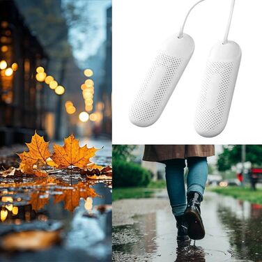 Електричний сушар для взуття USB з УФ-лампою, антибактеріальний, для взуття, рукавичок, шкарпеток, лижних черевиків (білий/фіолетовий)