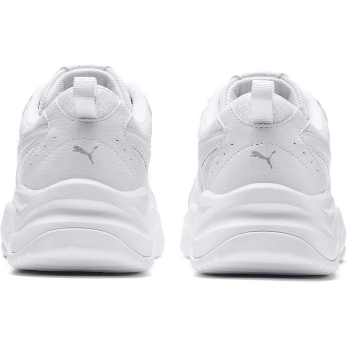 Жіночі кросівки PUMA Cilia: стильні кеди для міста, білий, сірий, фіолетовий, срібло, розмір 42.5 EU