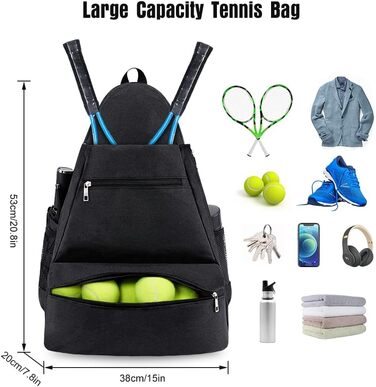 Спортивна сумка Victop для тенісу та інших видів спорту (2 відділення для ракеток)