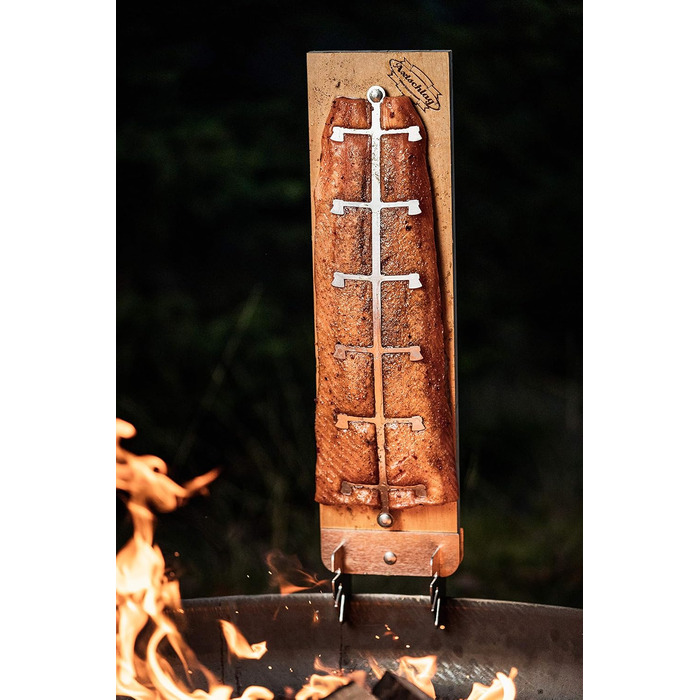 Axtschlag Birch Wood Fire Pit Log Grate - Essential Line, Extra Strong, Adjustable Stainless Steel Holder for Fire Bowl, Fire Ton, Fire Basket