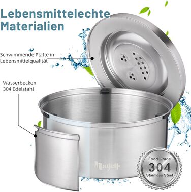 Нержавійна миска для води для собак без облизування, 1л, анти-облизування, неслизька, з захистом від протікання, для маленьких та середніх собак