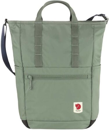 Рюкзак-сумка Fjällräven High Coast Totepack 23 л, унісекс, зелений патина, міський водостійкий