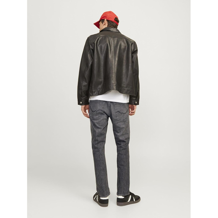 Джинси чоловічі JACK & JONES JJICLARK Original Regular Fit сірі, 31W/32L, Denim